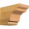 Ekena Millwork New Brighton Rough Sawn Rafter Tail, Western Red Cedar, 6"W x 8"H x 12"L RFT06X08X12NEB00RWR - alternate 1